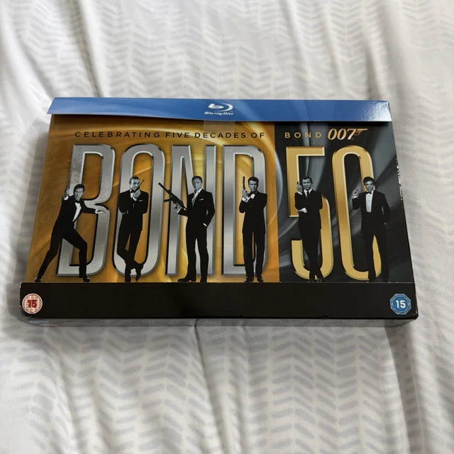 JAMES BOND 007 50th anniversary Ltd Edition Blu-ray Box set EUR 46,35 ...