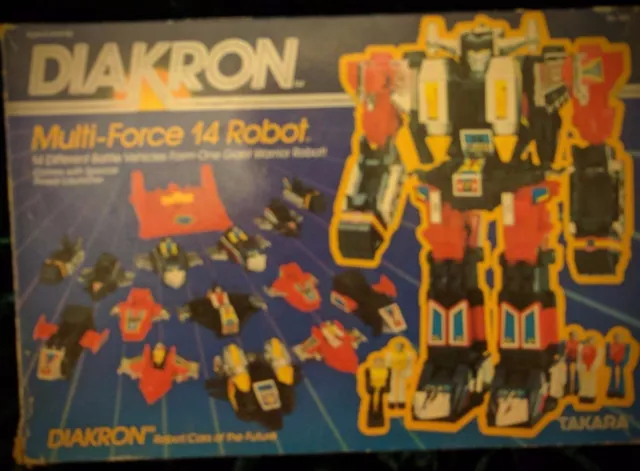 Kronoform - 14 Multi-Force Robot - Takara Kronoform - 14 Multi-Force Robot - Takara