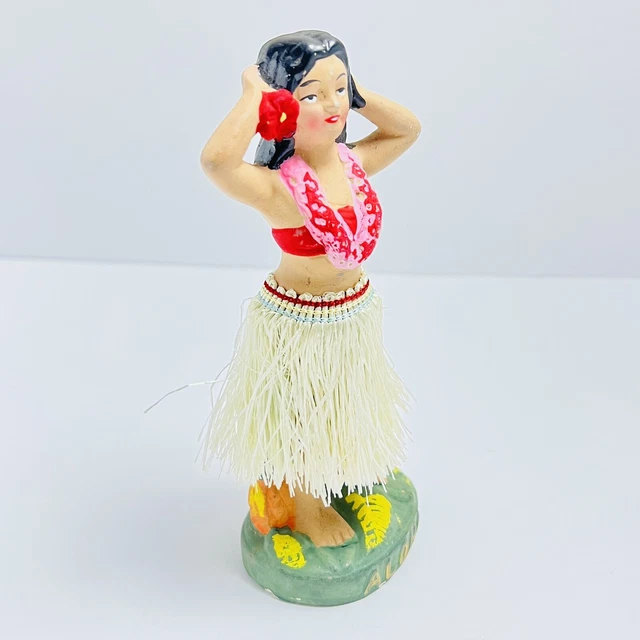 Vintage Aloha Hula Girl Hawaii Bobble Dashboard Dancer Vintage Aloha Hula Girl Hawaii Bobble Dashboard Dancer