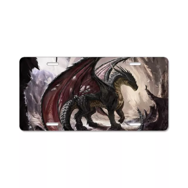Dragon Monsters Medieval Car Truck license plate Vintage Classic Autos Old Car