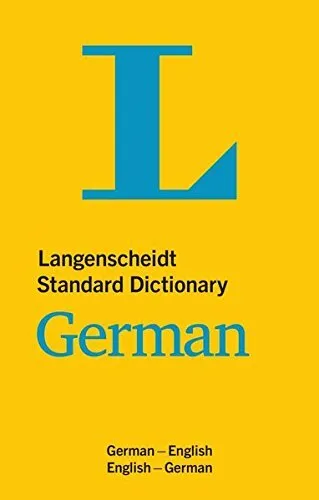 Langenscheidt Standard Dictionary German: German - English / English - Germa...