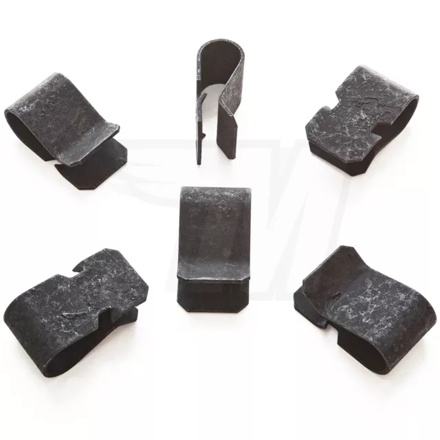 10x Befestigungs Klammer Clip aus Metall in U-Form - MYBA-Shop