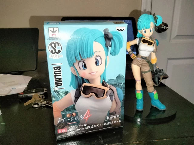 Dragon Ball SCultures BIG Zoukei Tenkaichi Budokai 4 Bulma Figure Banpresto