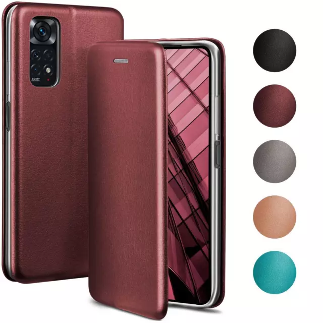 Étui Portable pour Xiaomi Redmi Note 11/11S Housse de Protection Style Livre