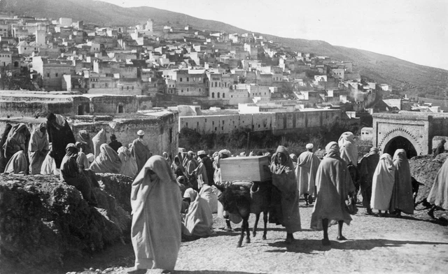 *20415 cpsm Moulay Idriss - Place du Souk