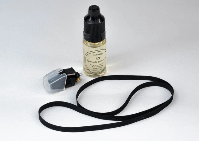 thumbnail image 2 of AudioSpoon Turntable Kit For Pioneer PL12D, PL112, PL100X – Cartridge, Belt, Oil & More 2 of 5