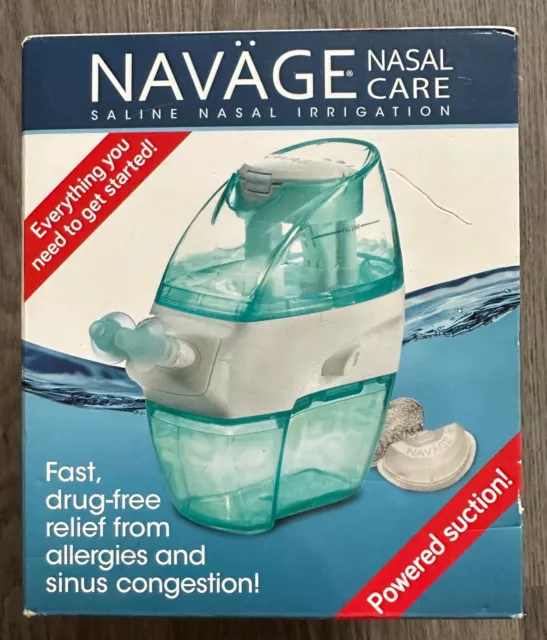 NAVAGE NASAL IRRIGATION SYSTEM $49.99! $100 new, SAVE $50!