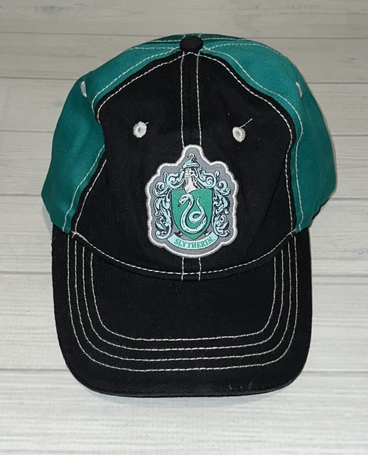 Wizarding World Of Harry Potter Universal Slytherin Crest Logo Hat Baseball Cap