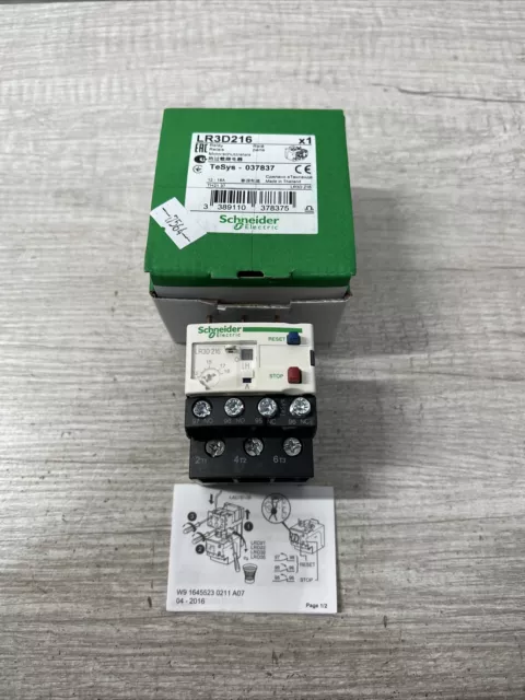 Schneider Electric Lr3D216 / Lr3D216 New Open Box