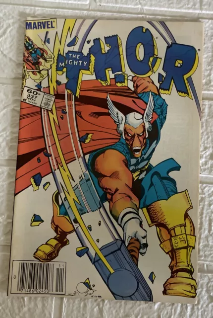 THE MIGHTY THOR #337 1st App Beta Ray Bill (Marvel Comic 1983) NEWSSTAND