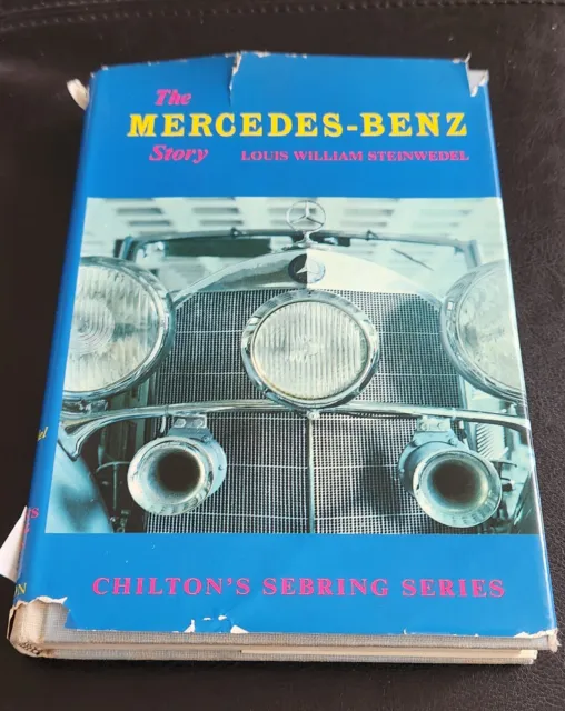 "The MERCEDES-BENZ Story" Louis Steinwedel. 1st ed. 1969. Hardcover. Inscription