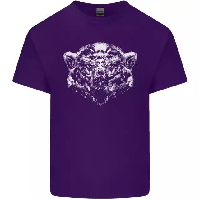 A Grizzly Polar Bear Mens Cotton T-Shirt Tee Top