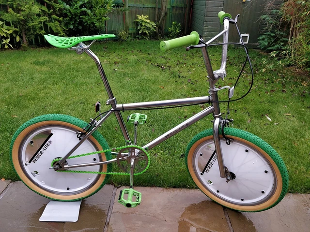 100 CHROME RETRO BMX Discs Old School Vintage Bike METEOR LITE