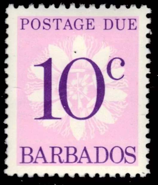 BARBADOS J13 (SG D17) - Numeral of Value "1975 Postage Due" (pb79419)