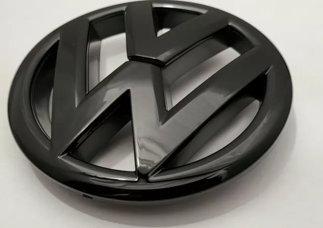 VW Emblem Jetta-Sedan 2011-14 MK6 Volkswagen Front Grille Black Badge Logo