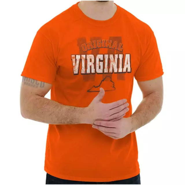 Virginia Original Hometown Vacation Gift VA Womens or Mens Crewneck T Shirt Tee