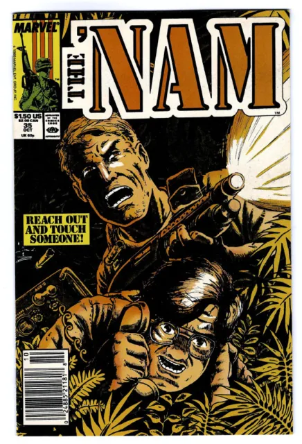 THE 'NAM #35 in NM- conditrion a 1989 Marvel war comic