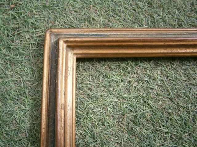 Ancien Petit  Cadre Bois  Feuillure De 24,3 X 19,3 Frame French Antique