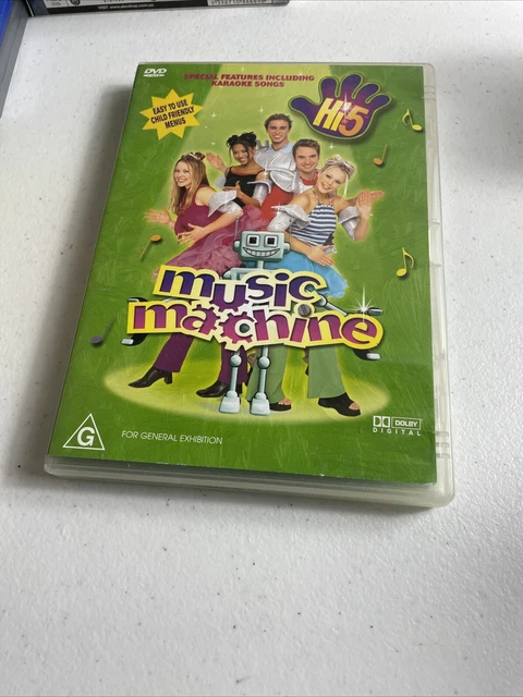 HI-5 MUSIC MACHINE dvd movie region 4 pal vgc free postage