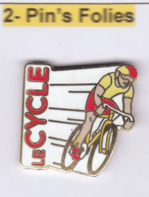 Pinsfolies *** Pin's Badge ++ Sports Media cyclisme cycling velo Le Cycle en EGF