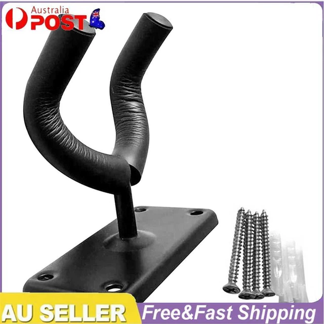 Guitar Hanger Hook Holder Metal Wall Mount Stand Bracket Ukulele Display Rack