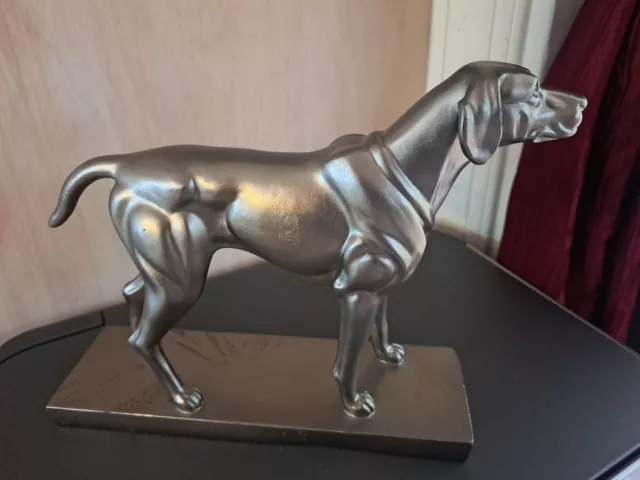 English Pointer Dog Sculpture