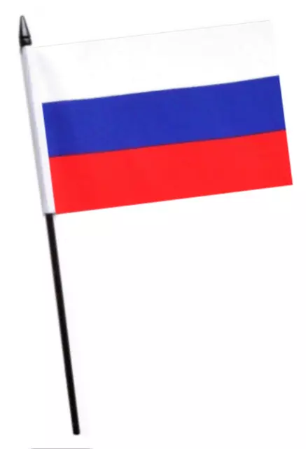 Russian Federation Russia Small Hand Waving Flag