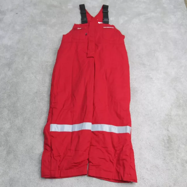 Wenaas Mens Insulated Workwear Rain Bibs Overalls Jumpsuit Sleeveless Red SZ 3XL