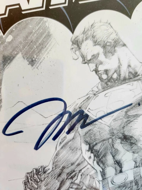 Batman #612 CGC 9.8 SS Signed Jim Lee 2nd print sketch variant Superman Hush Ivy 3