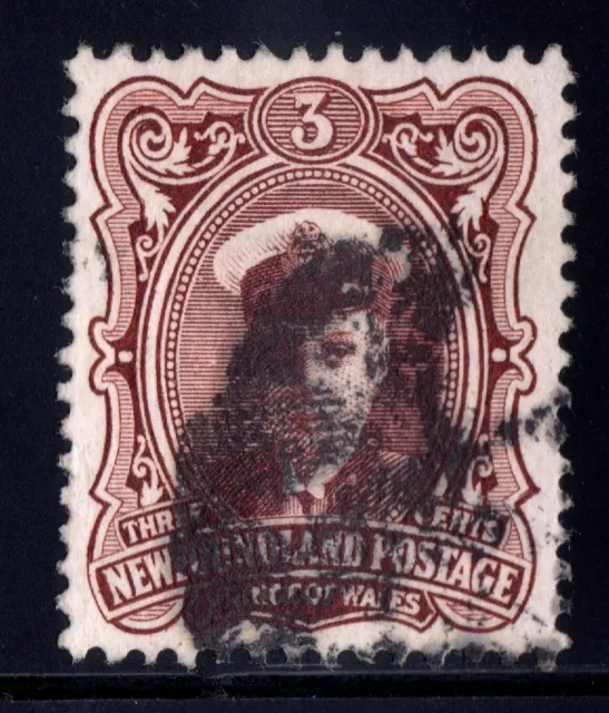 #106 Newfoundland Canada used  well centered