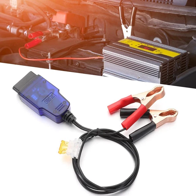Per strumenti di corrente di tensione alimentazione di emergenza batteria clip per auto