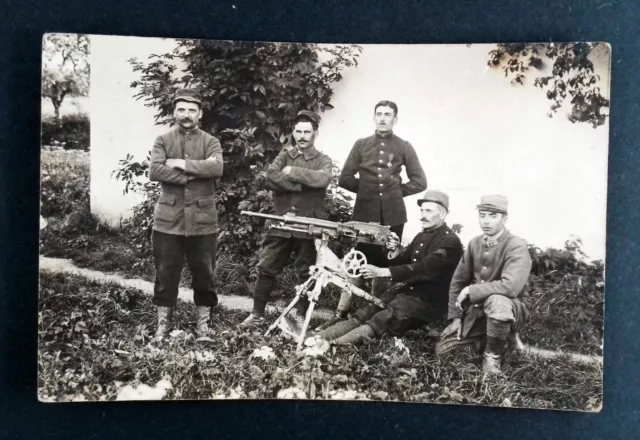 Soldats Mitrailleurs   France  Ww1 14/18 La Grande Guerre Cpa 1584