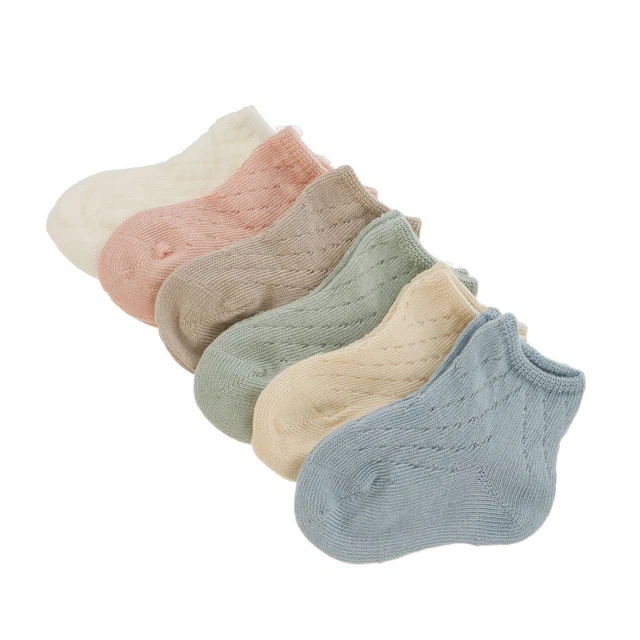6 Pairs Home Floor Stocking Mesh Baby's Socks Warm Toddler Socks Keep Warm