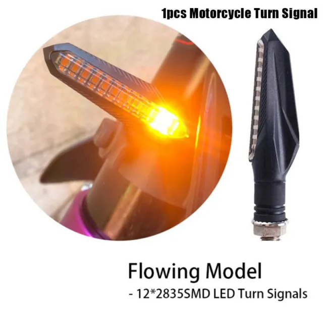 1 Pcs LED Motorcycle Running Turn Signal Light Blinker Indicator Flasher L-wf