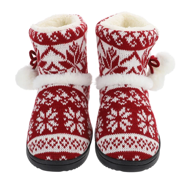Winterpantoffeln Für Damen Sockenschuhe Mann Flauschige Boden