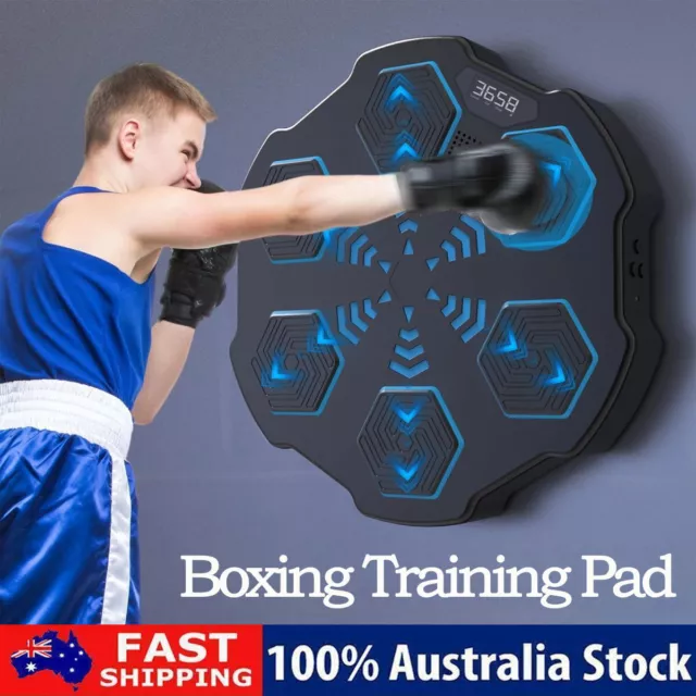 Music Boxing Machine Indoor Boxing Training Punch Glove Target React Exercise