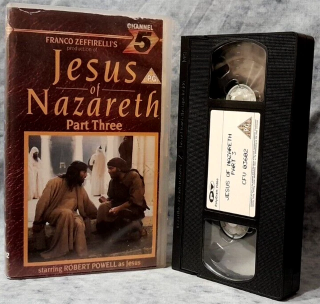 JESUS OF NAZARETH: Part Three [PAL VHS Video Tape-1987] Robert Powell ...