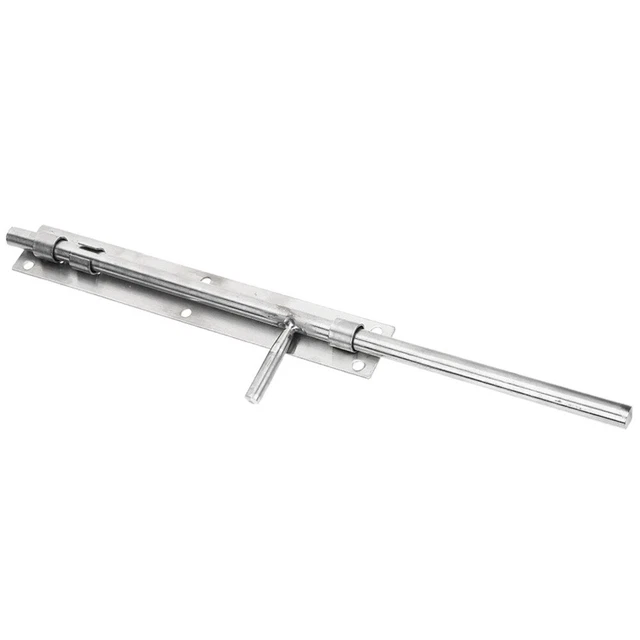 Slide Bolt Gate Latch With Digital Combination Lock - Zinc Alloy & Steel, 5.18x1.32 Inches, For Doors & Drawers - View #8