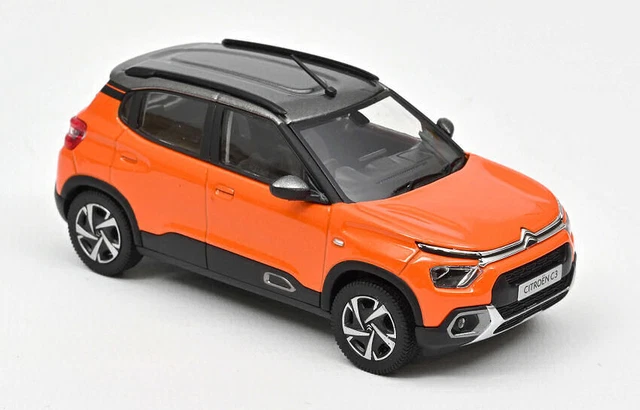 Miniature voiture auto 1:43 Norev Citroen C3 diecast Modélisme Static 2021 Or