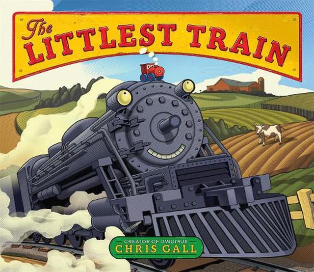 The Littlest Train by Chris Gall (English) Hardcover Book
