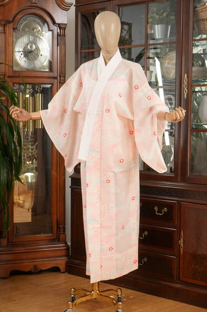 Dear Vanilla Japanese Juban Undergown Women's Kimono Inner Robe Genuine Vintage