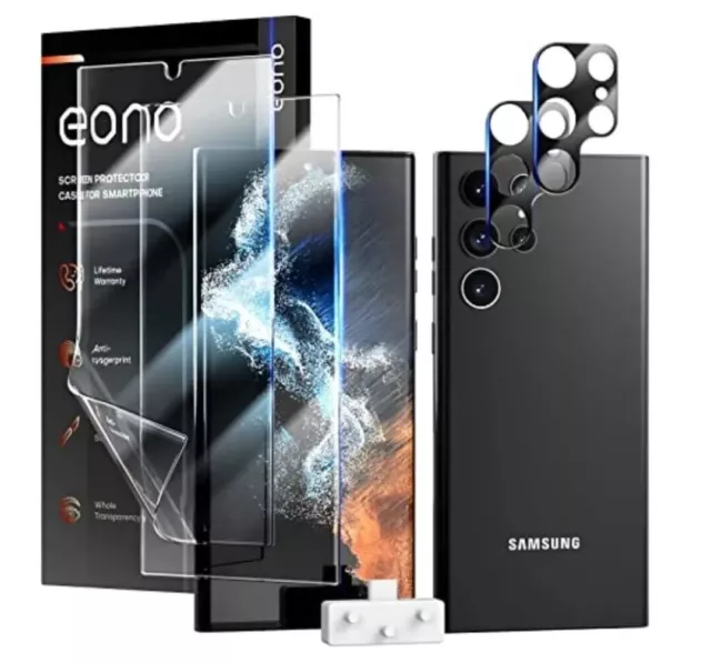 Protecteur d'Écran Samsung Galaxy S22 Ultra 5G Saii 3D Premium - 2
