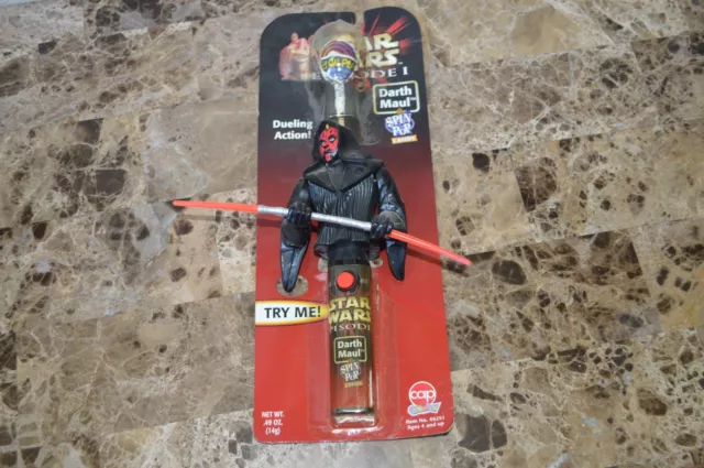 Star Wars Episodio 1 Fai Girare Pop Candy Darth Maul Duello Azione '99