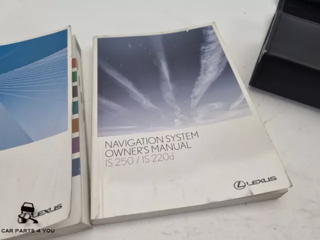 Lexus Is Rear Owners Manual Handbook & Wallet Pouch Mk2 Xe20 2005 - 2008 3