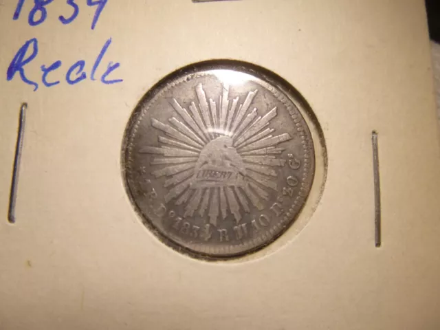 Mexico 1834 Do RM 1 Real