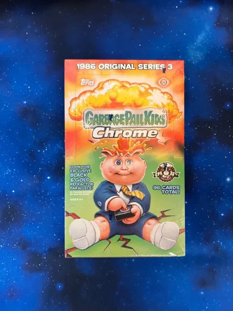 2020 Topps Chrome Garbage Pail Kids 1986 Series 3 Hobby Box Sealed