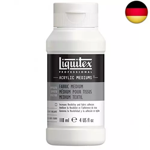 Liquitex 126804 Professional Acryl-Textilmedium, macht aus Acrylfarben