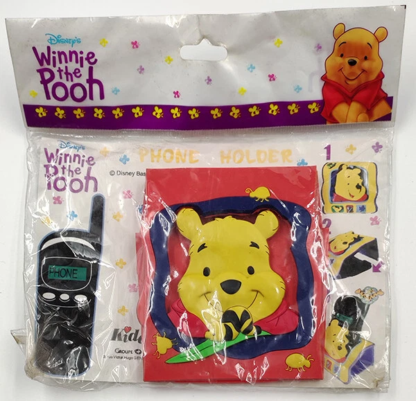 smartphone desk support WINNIE THE POOH gomma Disney new sealed Kiddyland