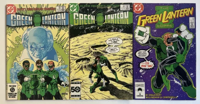 Green Lantern #184 #193 And #219   Three Late Bronze Age Dcs