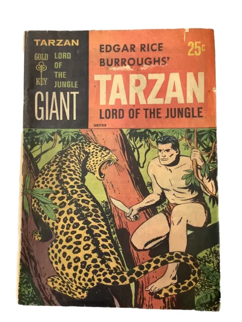 Tarzan Lord Of The Jungle #1 Gold Key 1965 Comic Book